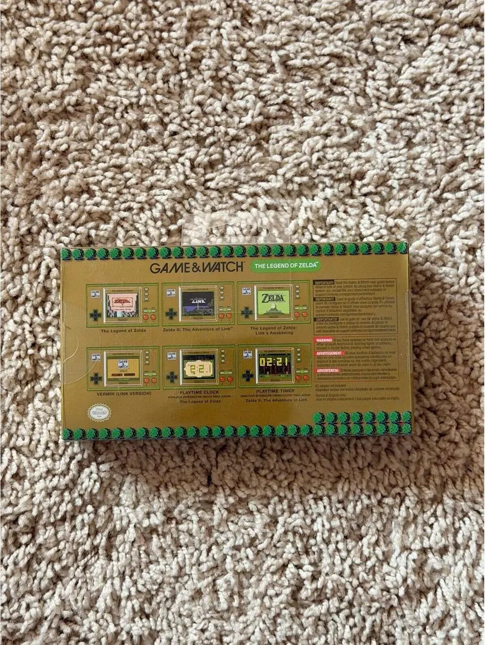 Game & Watch: Legend Of Zelda (New)
